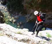 canyoning on the cetina river